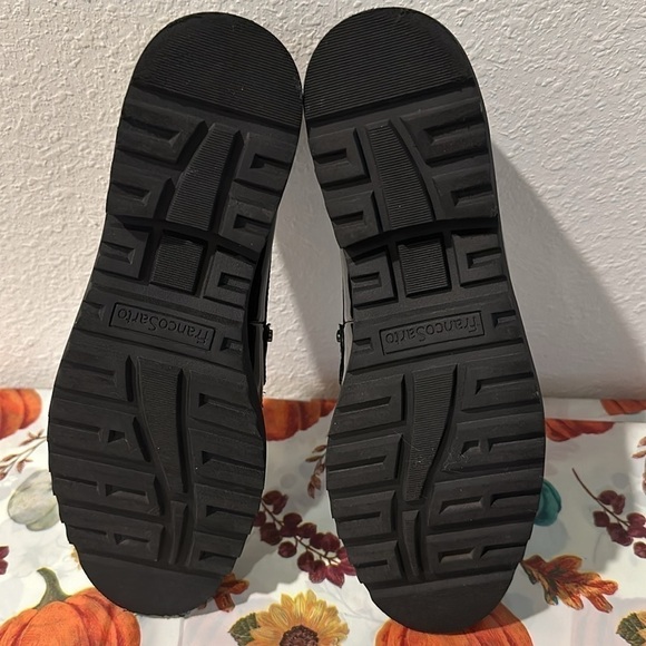 FRANCO SARTO CASSANDRA BLACK PATENT LEATHER LOAFER SZ 8M CAREER EVERYDAY - Picture 6 of 10